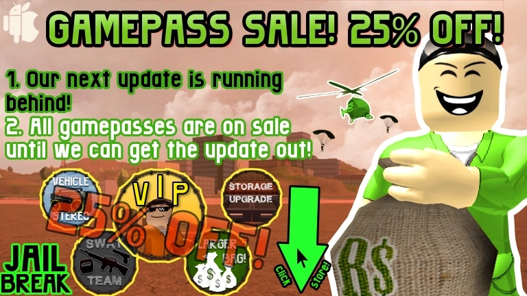 June 29th 2017 / Miscellaneous Update 03 (Gamepass Sale 1)