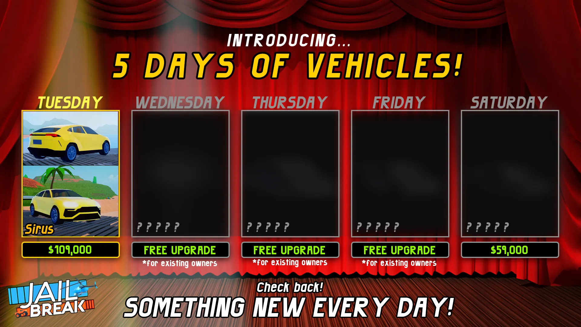 June 30th 2020 / 5 DAYS OF VEHICLES / DAY 1