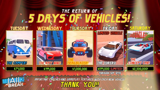 September 4th 2021 / 5 DAYS OF VEHICLES / DAY 5