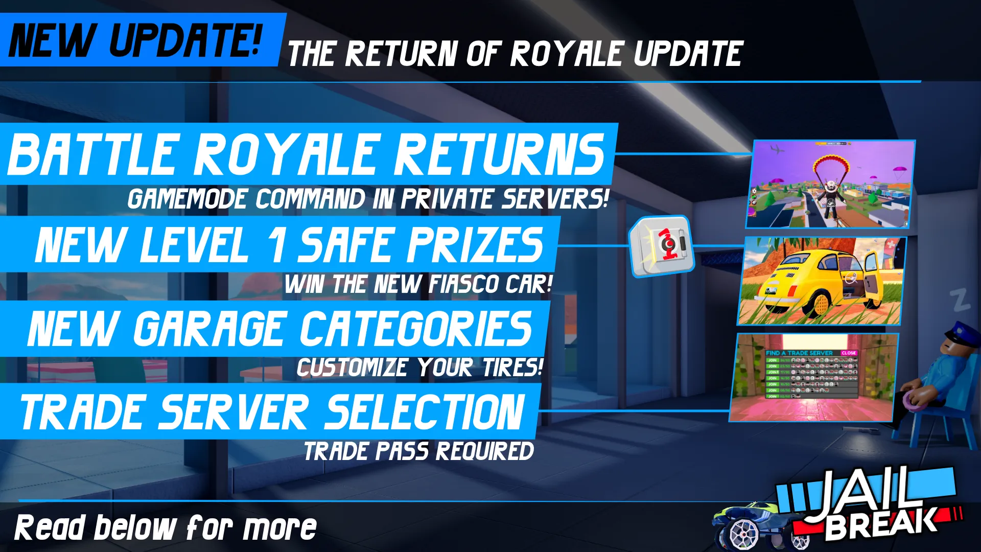 September 1st 2023 / Version-1225 / RETURN OF BATTLE ROYALE UPDATE