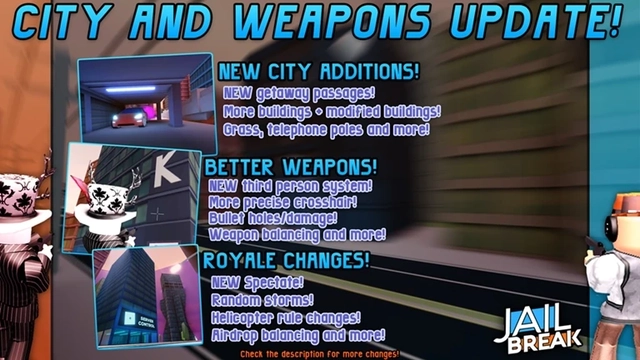 February 9th 2019 / CITY AND WEAPONS UPDATE