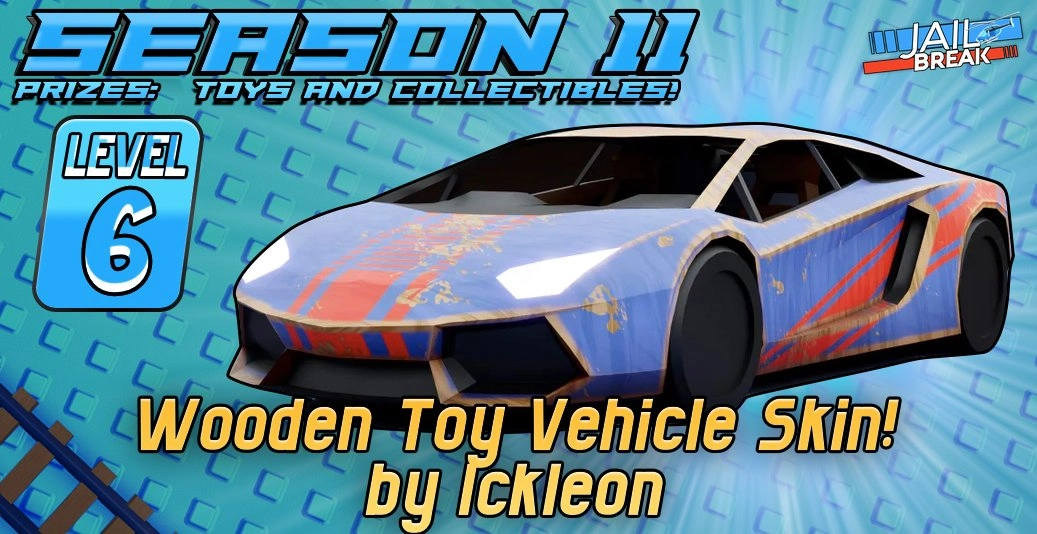 Wooden Toy Vehicle Skin