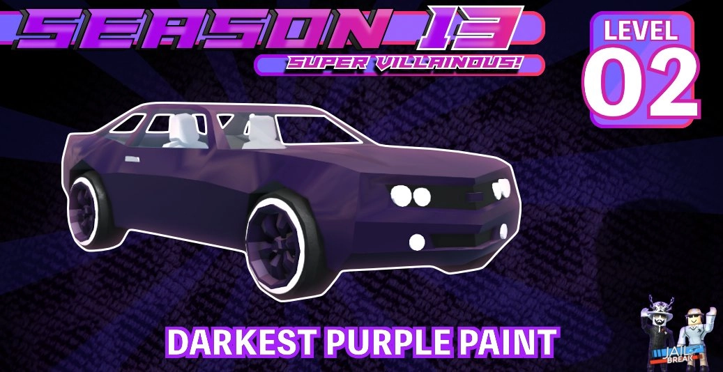 Darkest Purple Paint