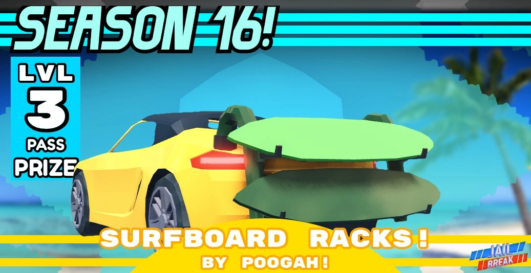 Surfboard Rack Spoiler
