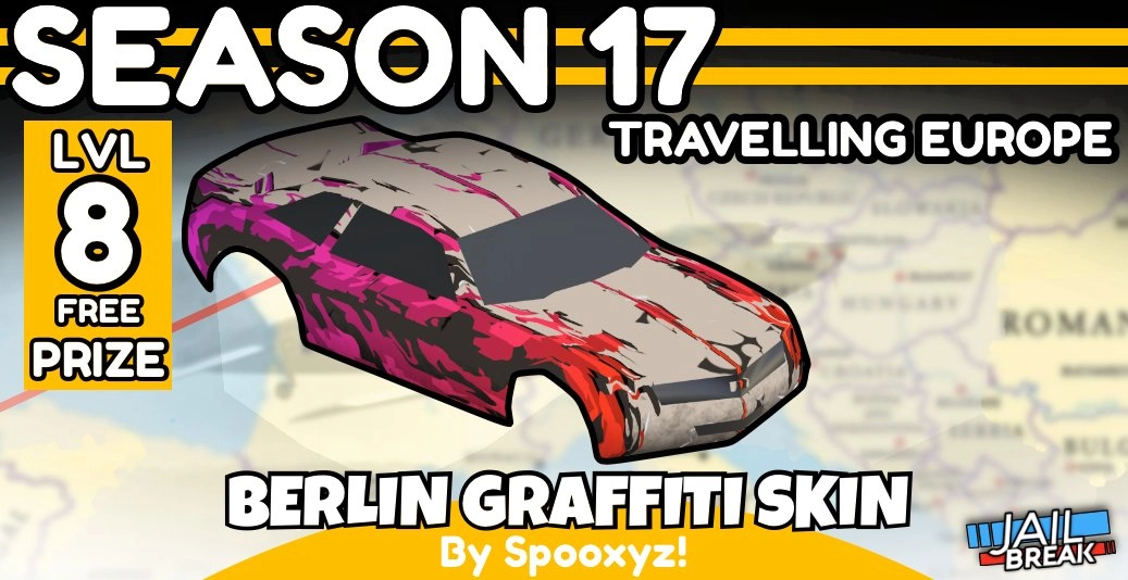 Berlin Graffiti Skin