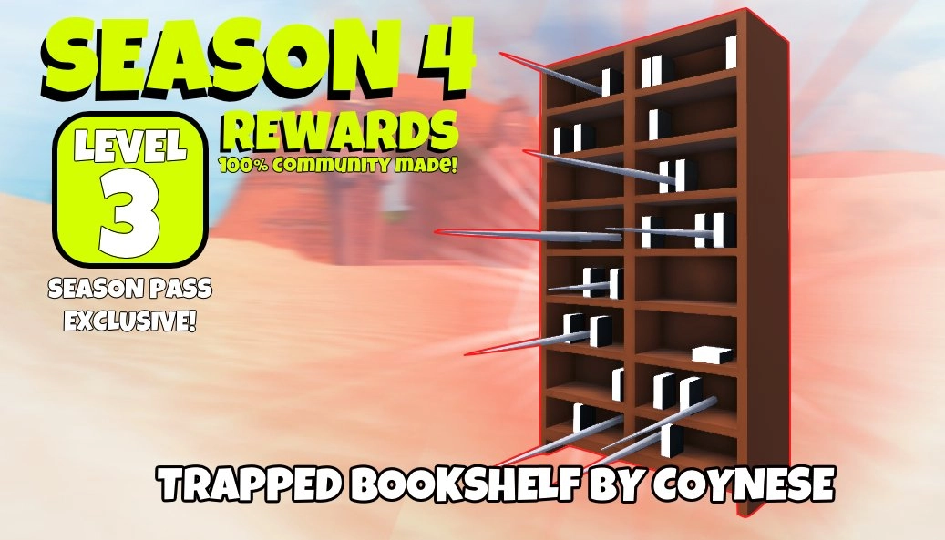 Trapped Bookshelf Furniture