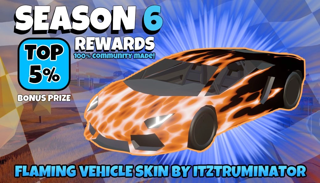 Flaming Vehicle Texture